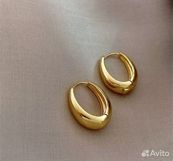 Серьги в стиле Celine