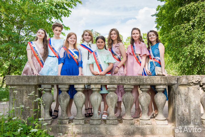 Выпускные съёмки, фото школьные