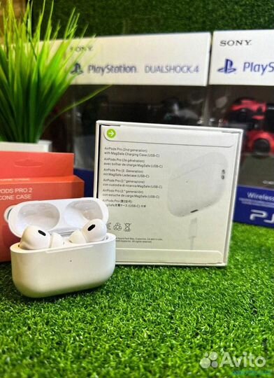 Airpods Pro 2 Gen. с чехлом и надежной гарантией