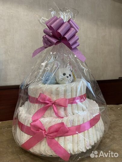 Торт из памперсов