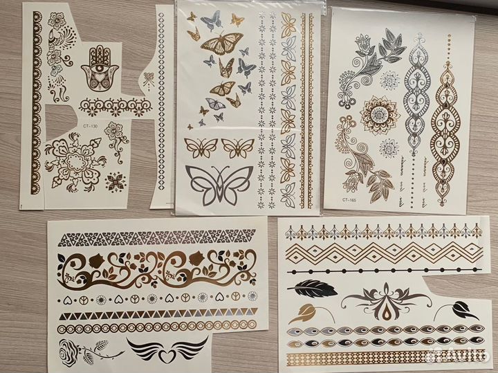 Переводные тату флэш набором