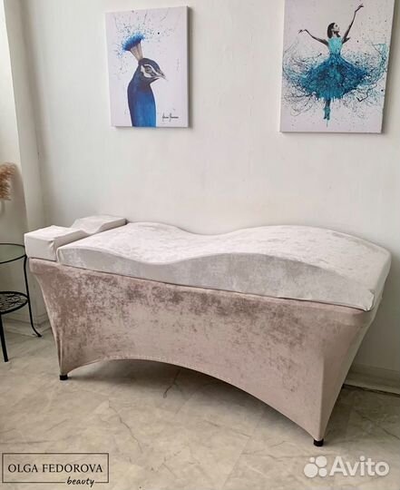 Матрас для наращивания ресниц на кушетку с эффекто