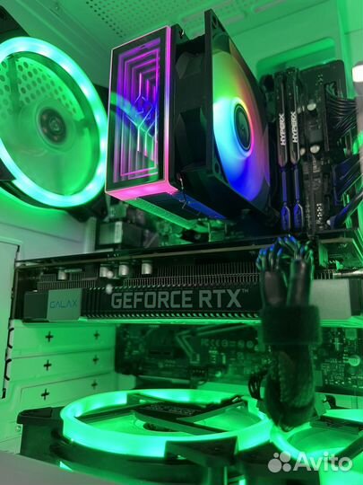 Игровой пк i5-10400/RTX2060Super/16gb ram/1.25tb