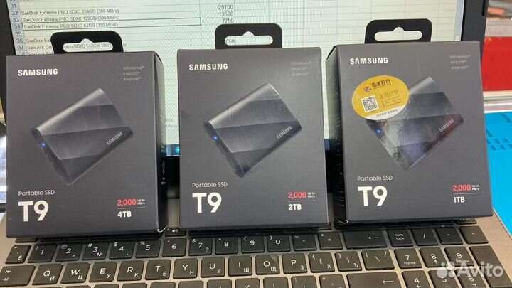 SSD Samsung T9 4TB