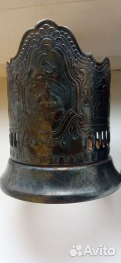 Подстаканники СССР мельхиор