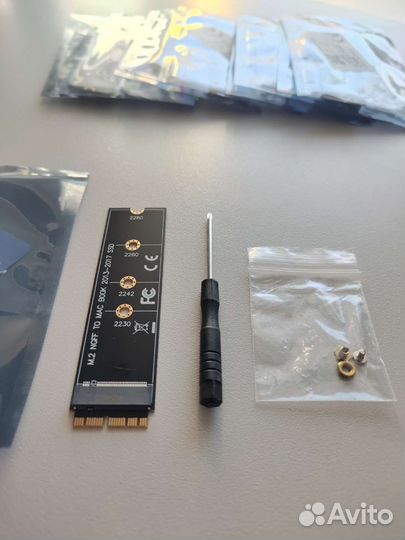 Адаптер переходник для SSD m.2 NVMe iMac и MacBook