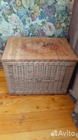 Сундук деревянный большой