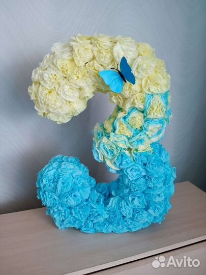 Объемная цифра 3