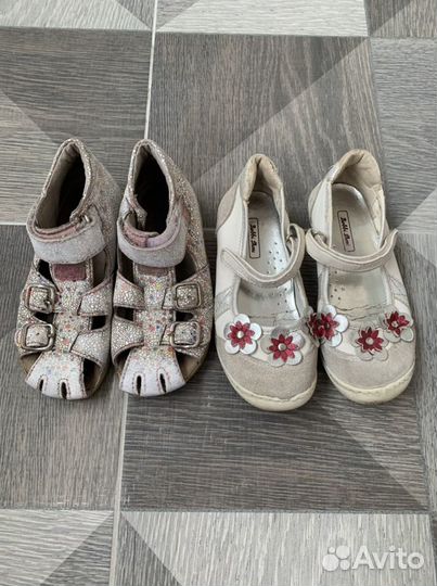 Туфли и босоножки для девочки