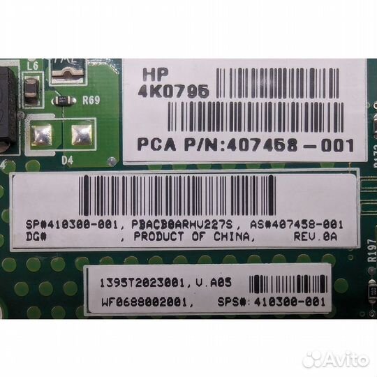 Контроллер raid 407458-001, 410300-001 HP SMART Ar