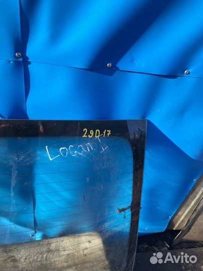 Стекло заднее для Renault Logan 1 2005-2014