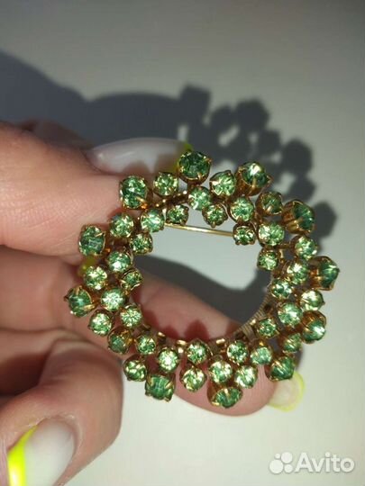 Брошь. Винтаж. Европа. Состояние хорошее. Замок ра