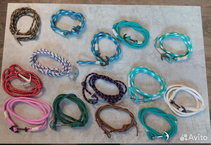 Браслет с якорем