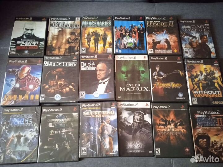 Игры на sony playstation 2