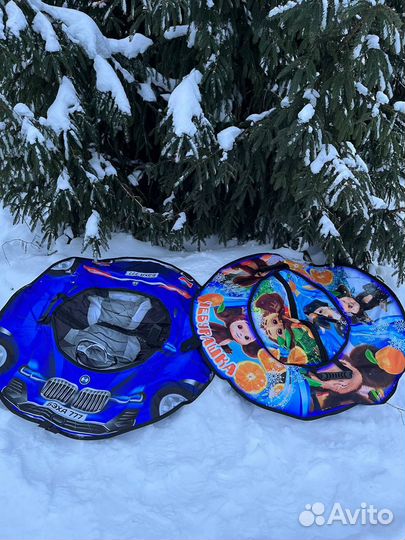 Тюбинг Ватрушка Ледянка