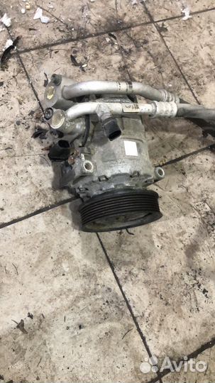 Компрессор кондея VW touareg