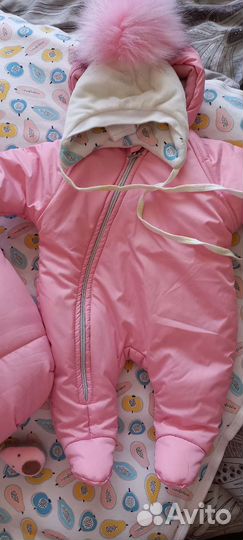 Конверт на выписку для девочки зима