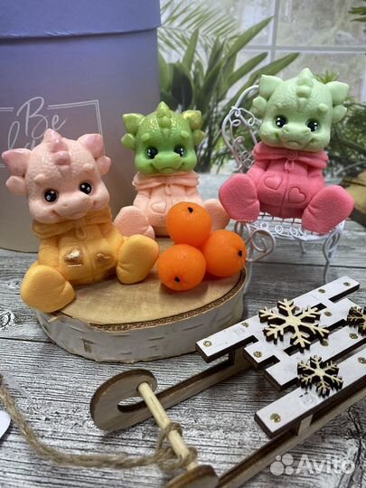 Мыло ручной работы Дракон