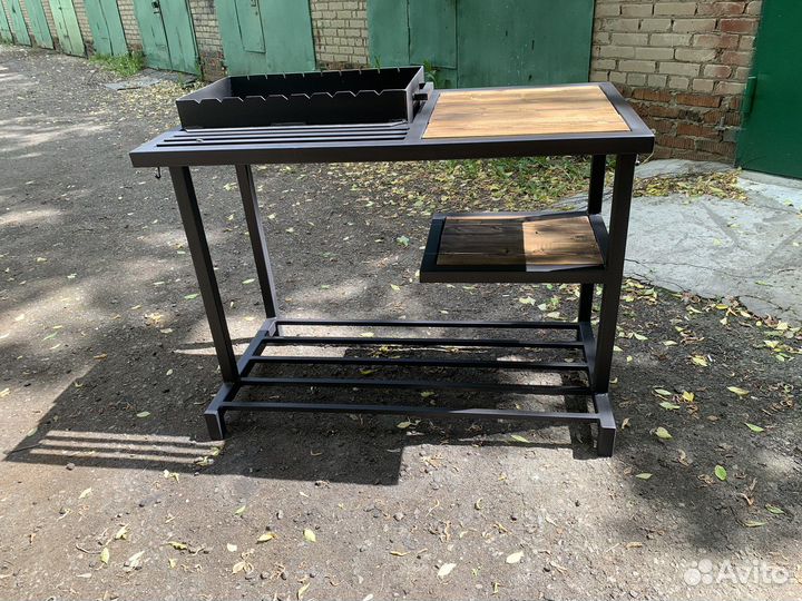 Мангал в стиле лофт