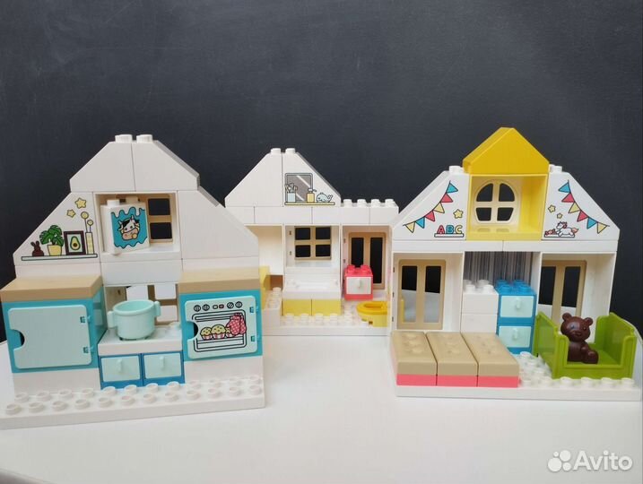 Lego duplo модульный дом 10929