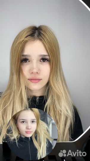 Наращивание ресниц модель