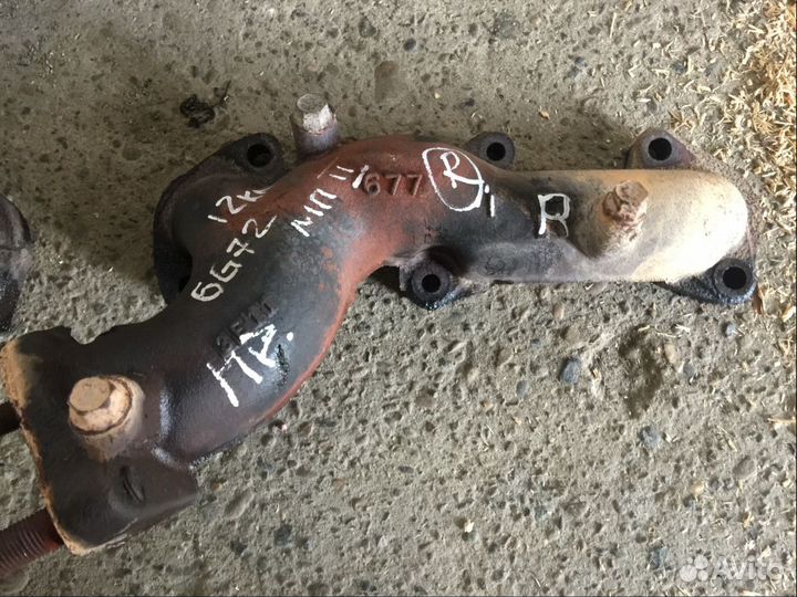 Коллектора выпускные Мицубиси паджеро 2. 6G72.12кл