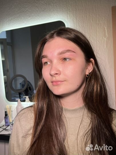 Долговременная укладка бровей ламинирование ресниц