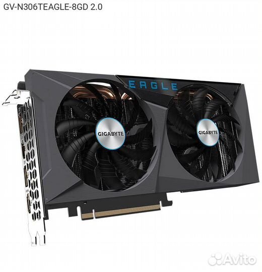 Видеокарта Gigabyte nVidia GeForce RTX 3060 Ti Eag