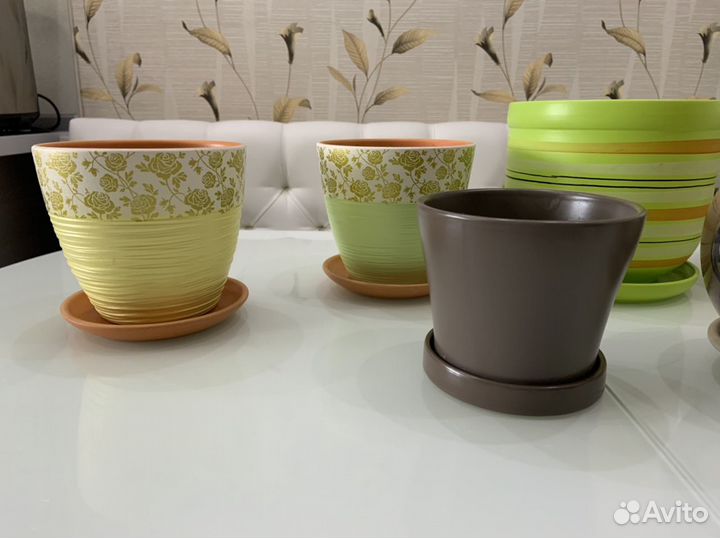 Горшки керамические