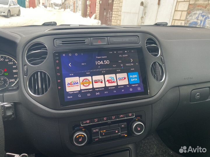 Магнитола Volkswagen Tiguan 2007-2016, есть Teyes