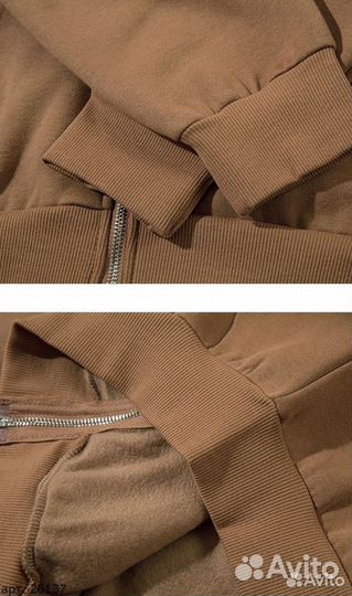 Зип худи Carhartt коричневое