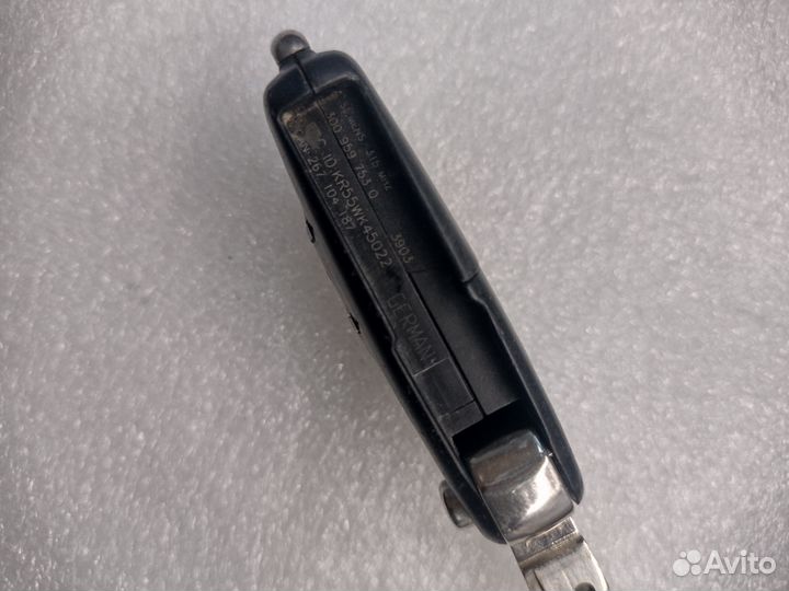 Ключ зажигания VW 3DO.959.753.Q