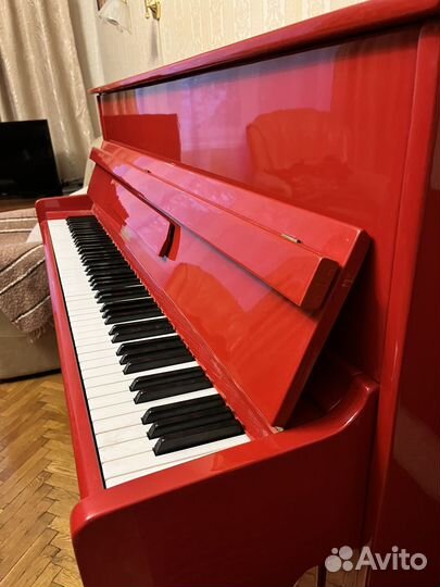 Пианино/Фортепиано Symphony красное