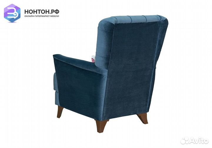 Кресло Ирис синее