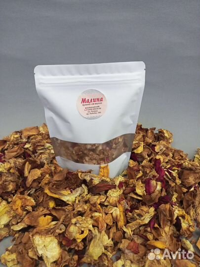 Сушеные лепестки роз