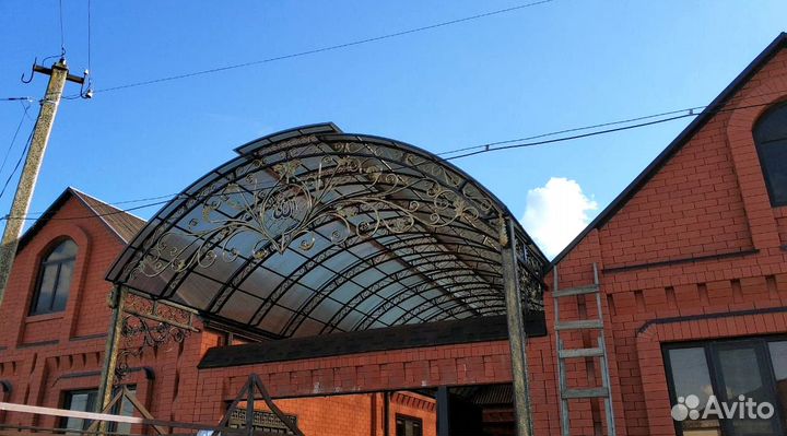 Навесы с установкой