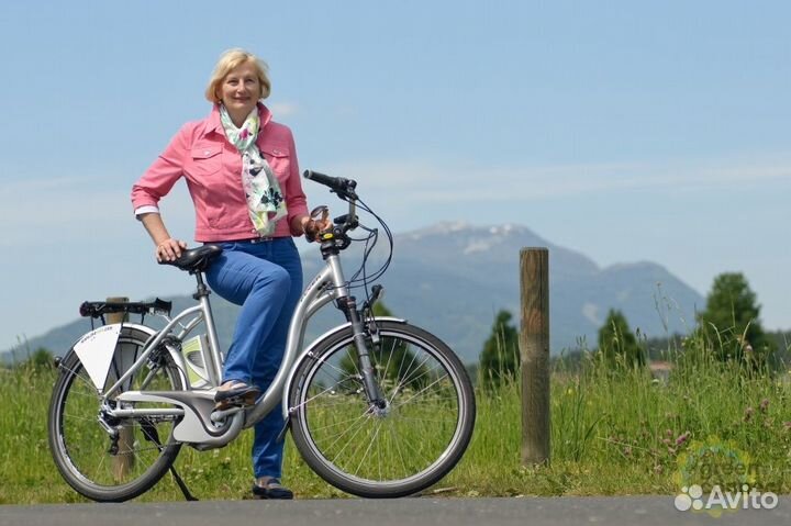 Женский городской велосипед. Для мам и бабушек