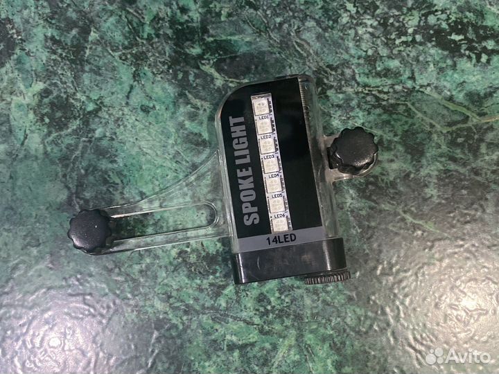 Подсветка на колесо велика