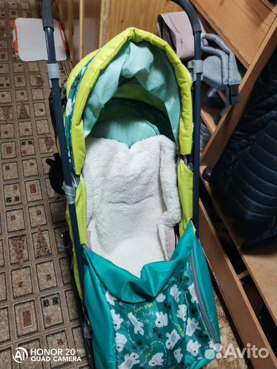 Санки коляска nika