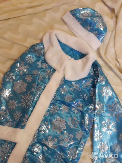 Костюм снегурки р 46-48