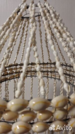 Люстра ручной работы из Ракушки Италия Флоренция