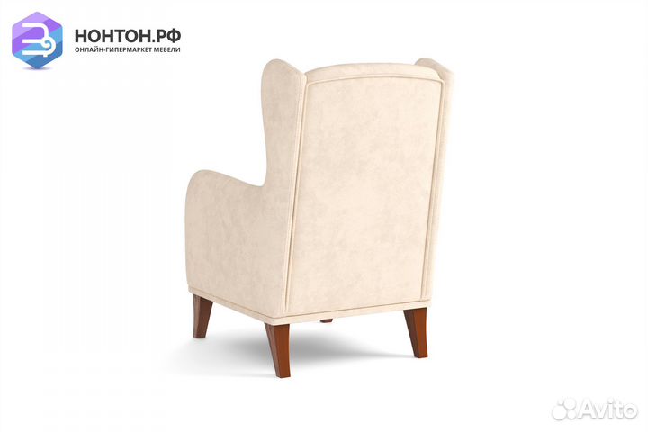 Кресло евромагнат темно-бежевое