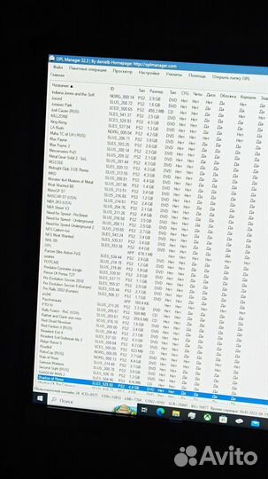 Жёсткий диск с играми для ps2