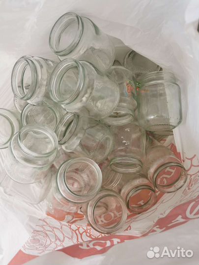 Банка стеклянная из под детского питания