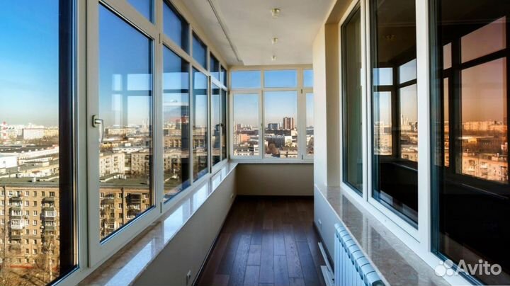 Комплексное остекление и отделка