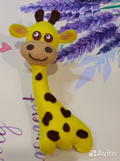 Игрушки из фетра ручная работа