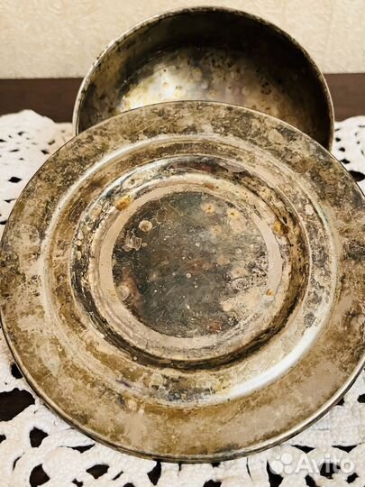 Масленка из латуни с короной 19 в