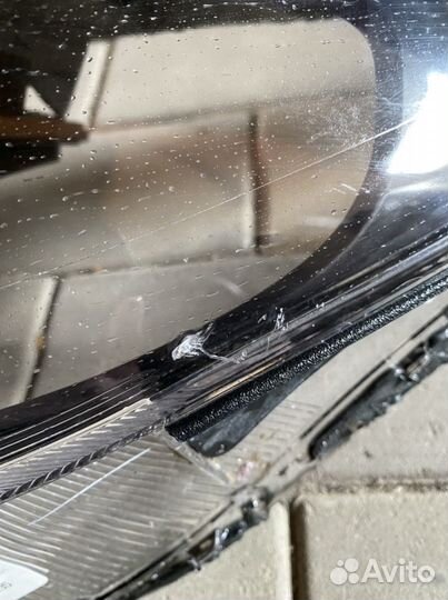 Kia Sportage 4 стекло фары