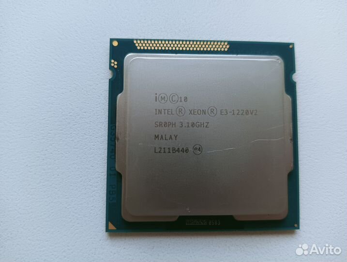 Intel Xeon E3-1220V2