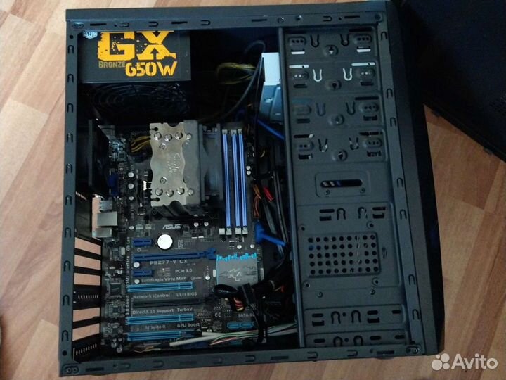 Материнская плата socket 1155 asus